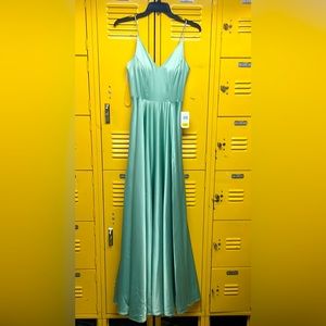 Women’s size 1/2 - B. Darlin - Sage - Prom Dress - New!